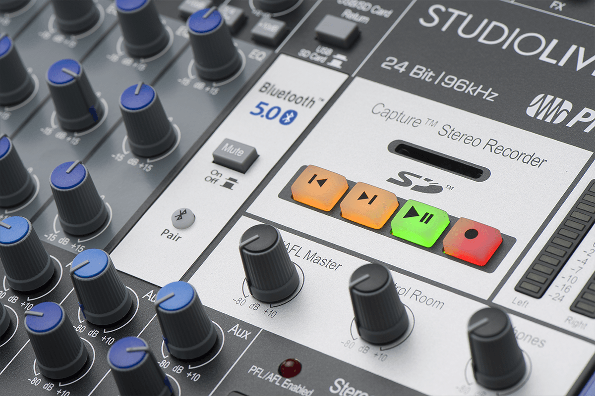 PreSonus - Table de mixage SLMAR16C - 18 entrées - USB-C