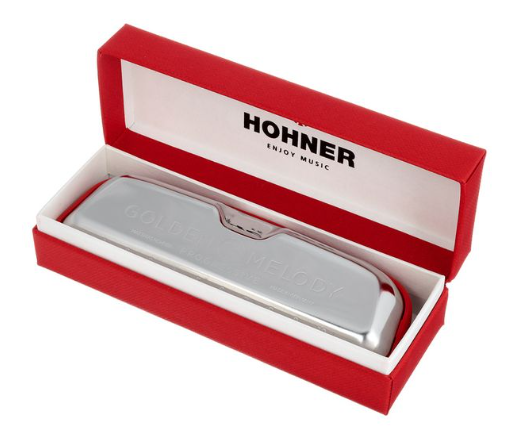 Harmonica Hohner Golden Melody Progressive C / Do