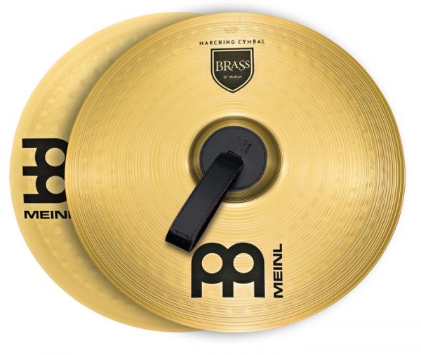 PAIRE CYMBALES MEINL MARCHING 16 CUIVRE