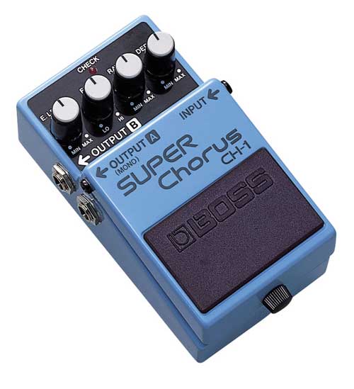 PEDALE D\'EFFET BOSS CH-1 SUPER CHORUS