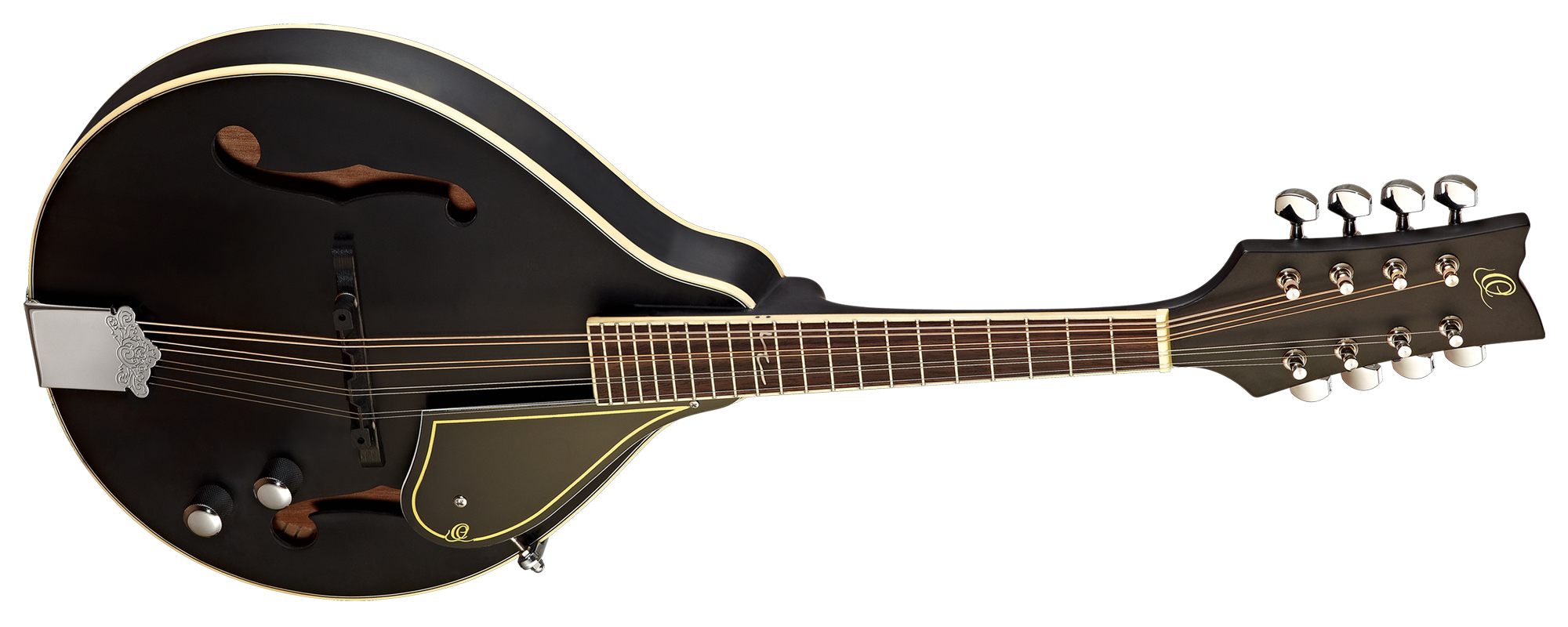 MANDOLINE ELECTRO ACOUSTIQUE ORTEGA RMAE40SBK NOIRE