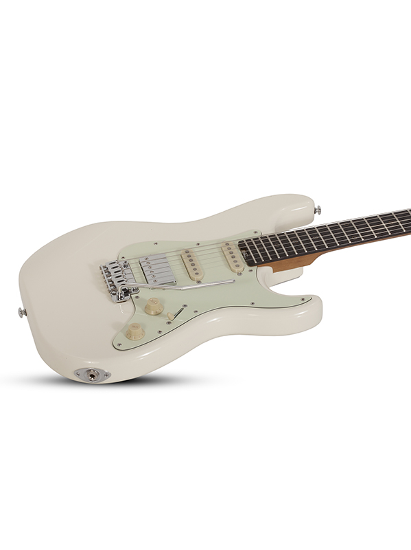Schecter Nick Johnston Signature, micros HSS - Atomic Snow