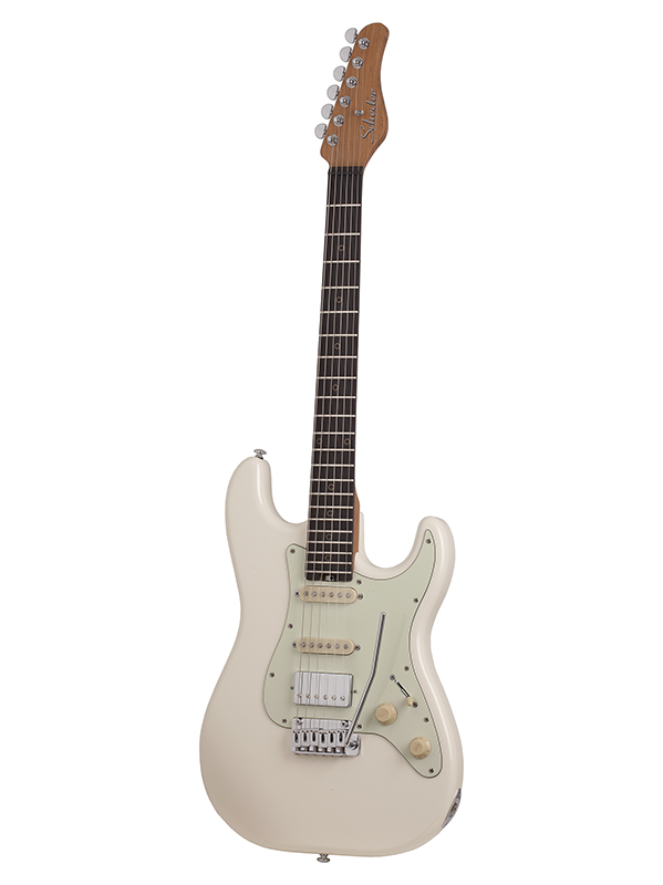 Schecter Nick Johnston Signature, micros HSS - Atomic Snow