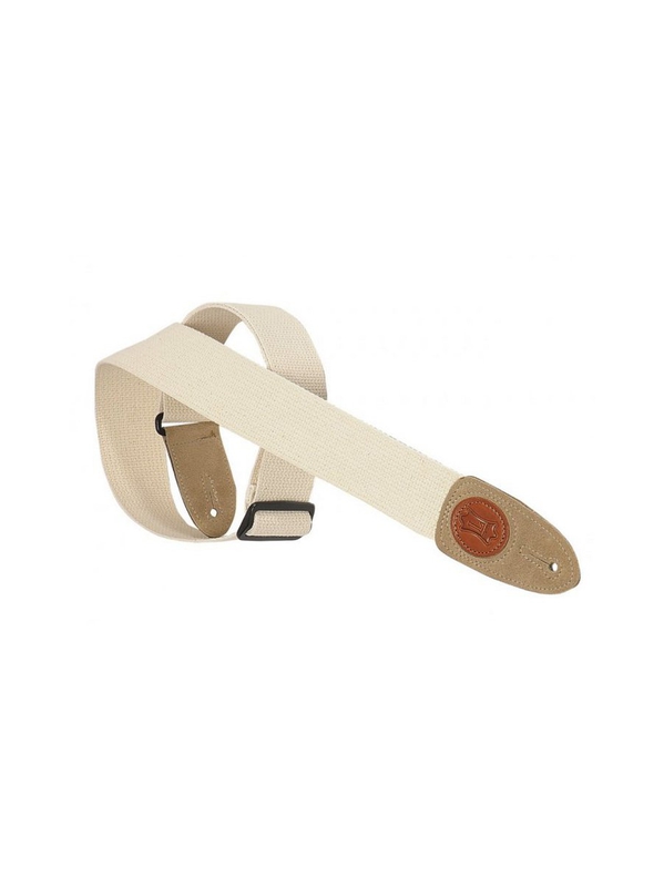 SANGLE LEVY\'S LEV-MSSC8-NAT 5 cm, coton, avec logo Levy\'s en cuir - Natural/Naturel