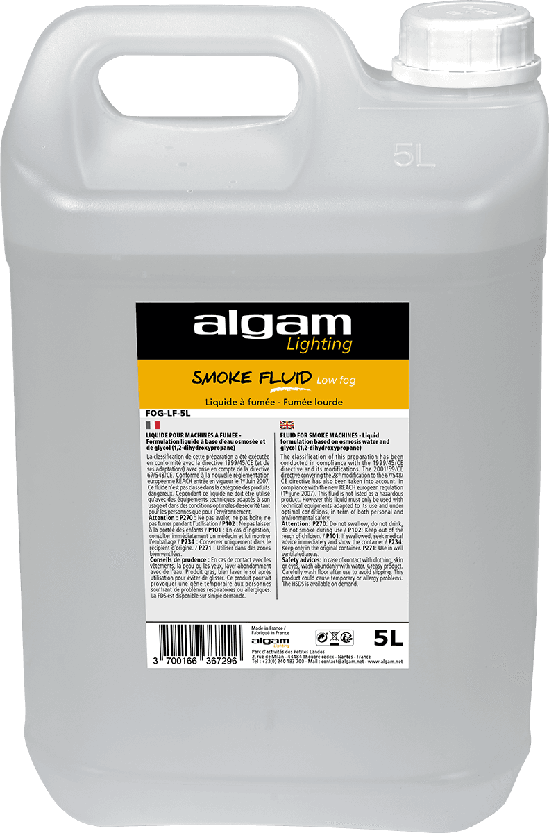 LIQUIDE FUMEE LOURDE FOG-LF-5L - ALGAM LIGHTING