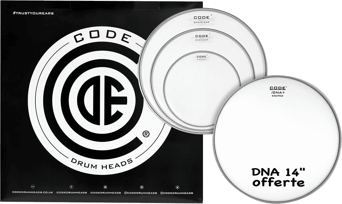 CODE DRUMHEADS TPDNACLRF