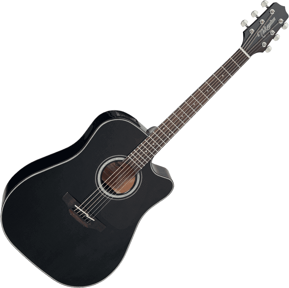 TAKAMINE - GD30CEBLK 30 - Dreadnought Cutaway Electro Noire