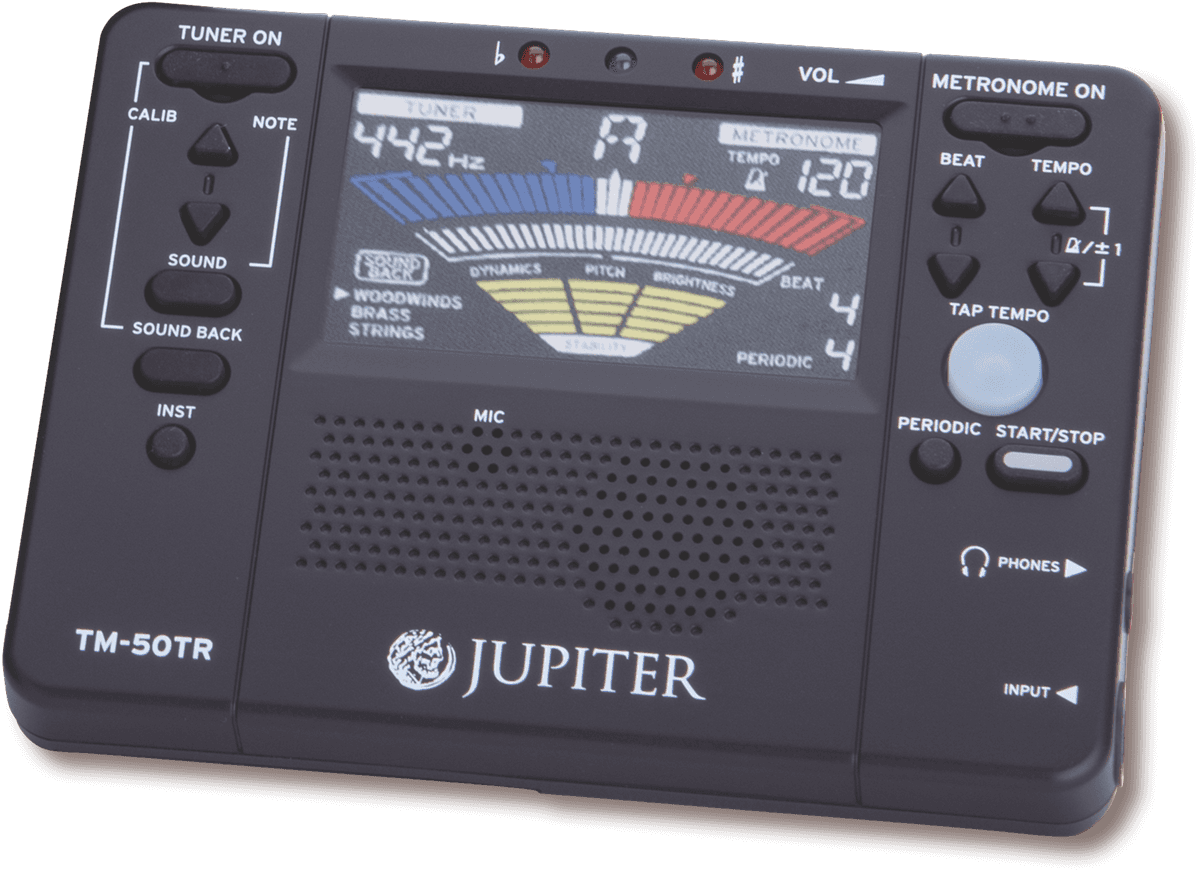 JUPITER - JPTM50TRJU Accordeur métronome Tone Trainer Jupiter