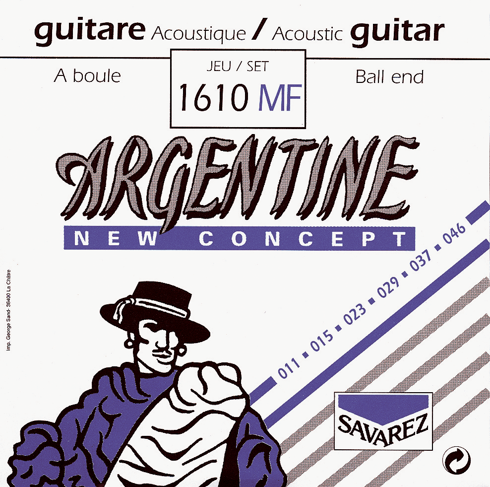 Jeu de Cordes SAVAREZ ARGENTINE 1610MF