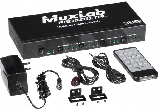 MuxLab  500440 Matrice 4x4 HDMI 4K