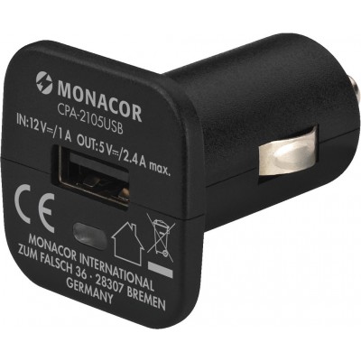 MONACOR Allume Cigare / USB