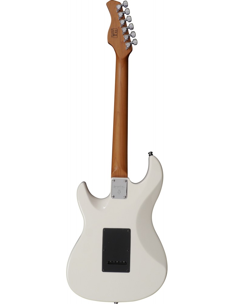 GUITARE ELECTRIQUE LARRY CARLTON S7 VINTAGE ANTIQUE WHITE