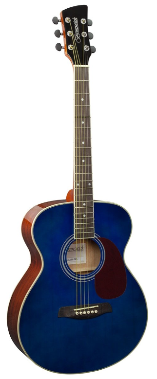 Guitare Folk Brunswick BF200 Blue Gloss