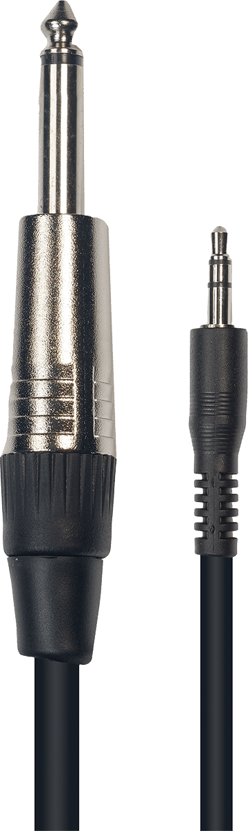 CABLE YELLOW CABLE CORDON J MALE ST 3,5/J MONO 6,35/3M