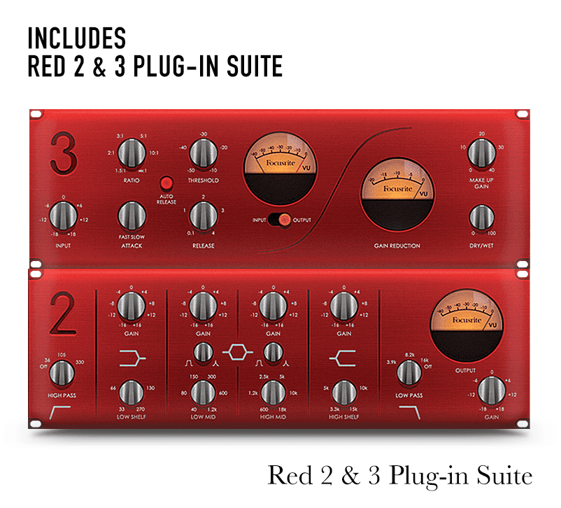 Pack INTERFACE FOCUSRITE Scarlett G3 - 2 in/2 out USB-C - micro, casque & accessoires