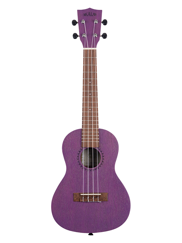Ukulele Kala Purple Stained Meranti, Concert