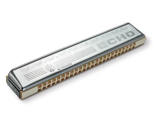 2509/48 HARMONICA HOHNER ECHO DROIT TREMOLO C