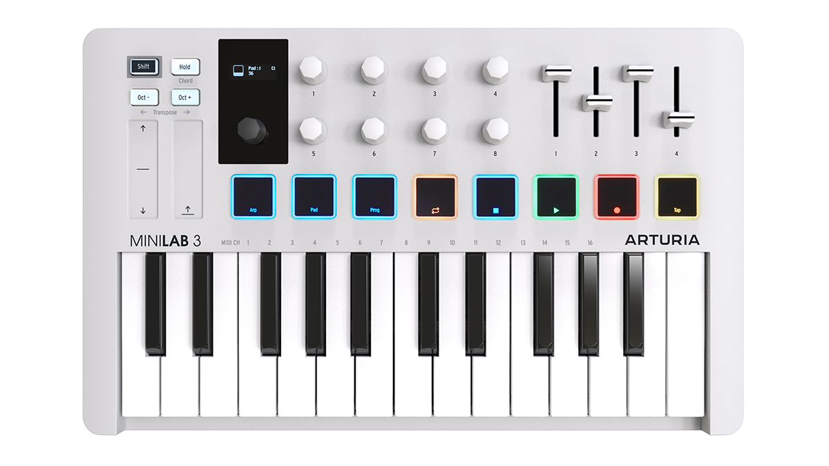 Clavier Maitre ARTURIA MINILAB3-WH