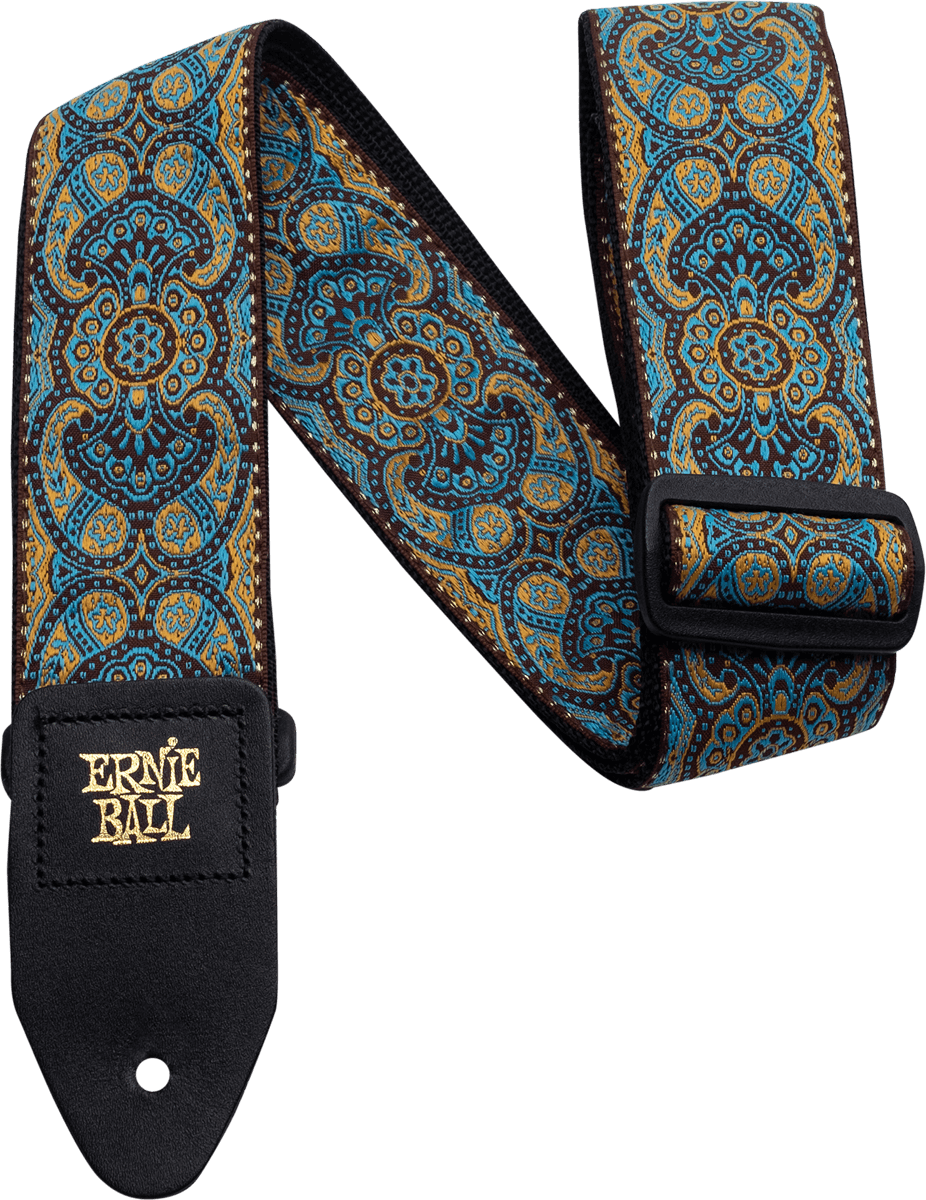Sangle ERNIE BALL 4098 Imperial Paisley Bleu