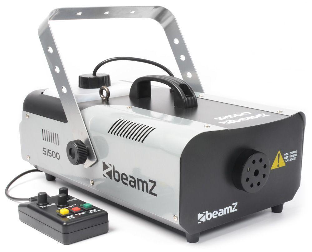 Machine à fumée BeamZ 1500 W, DMX, avec programmateur - S1500