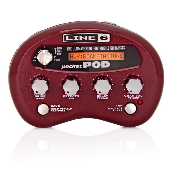 LINE 6 POCKETPOD MULTI EFFET GUITARE