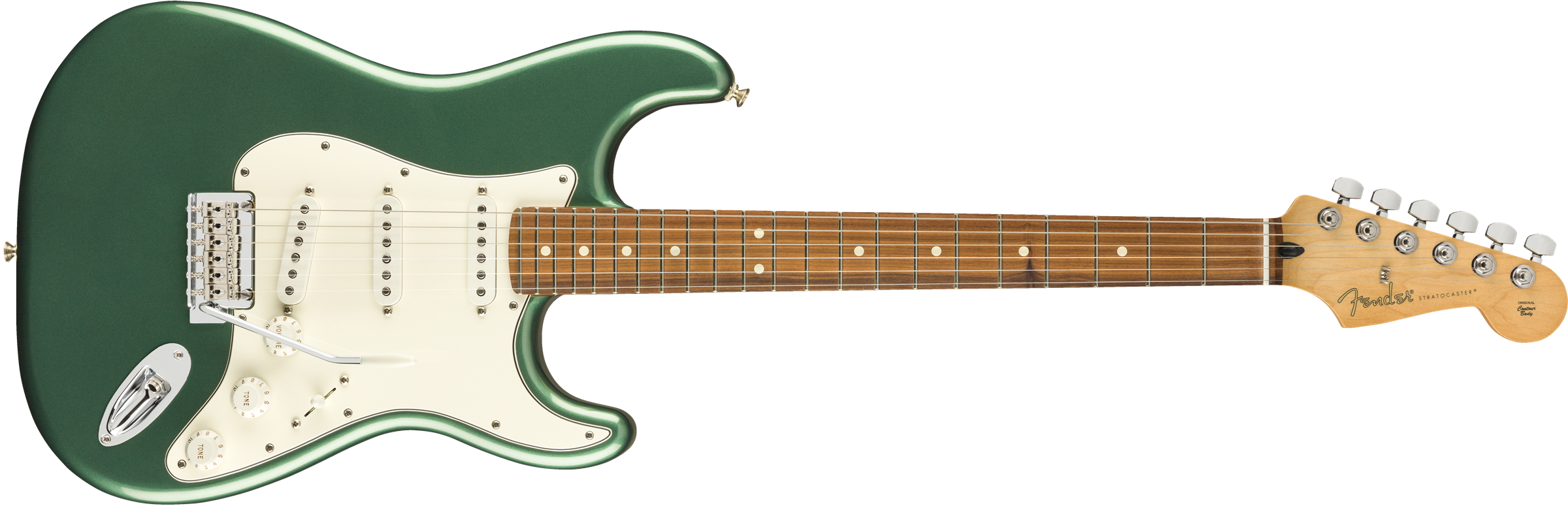 Fender Limited Edition Player Stratocaster®, Pau Ferro Fingerboard, Sherwood Green Metallic
