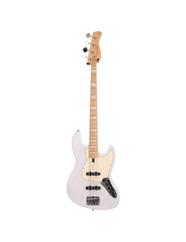 Marcus Miller by Sire - V7 Swamp Ash-4 WB MN Finition White Blond