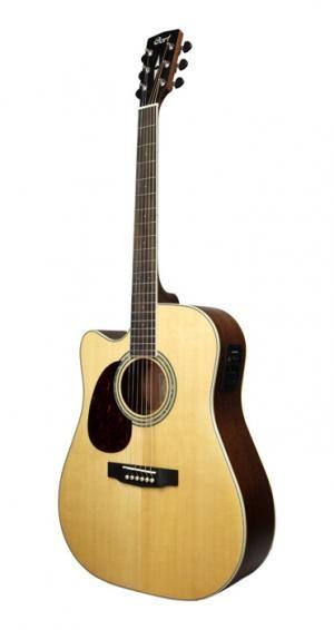 GUITARE CORT MR710F NATUREL SAT. GAUCHER 710GFTF