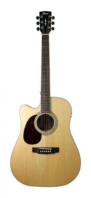 GUITARE CORT MR710F NATUREL SAT. GAUCHER 710GFTF