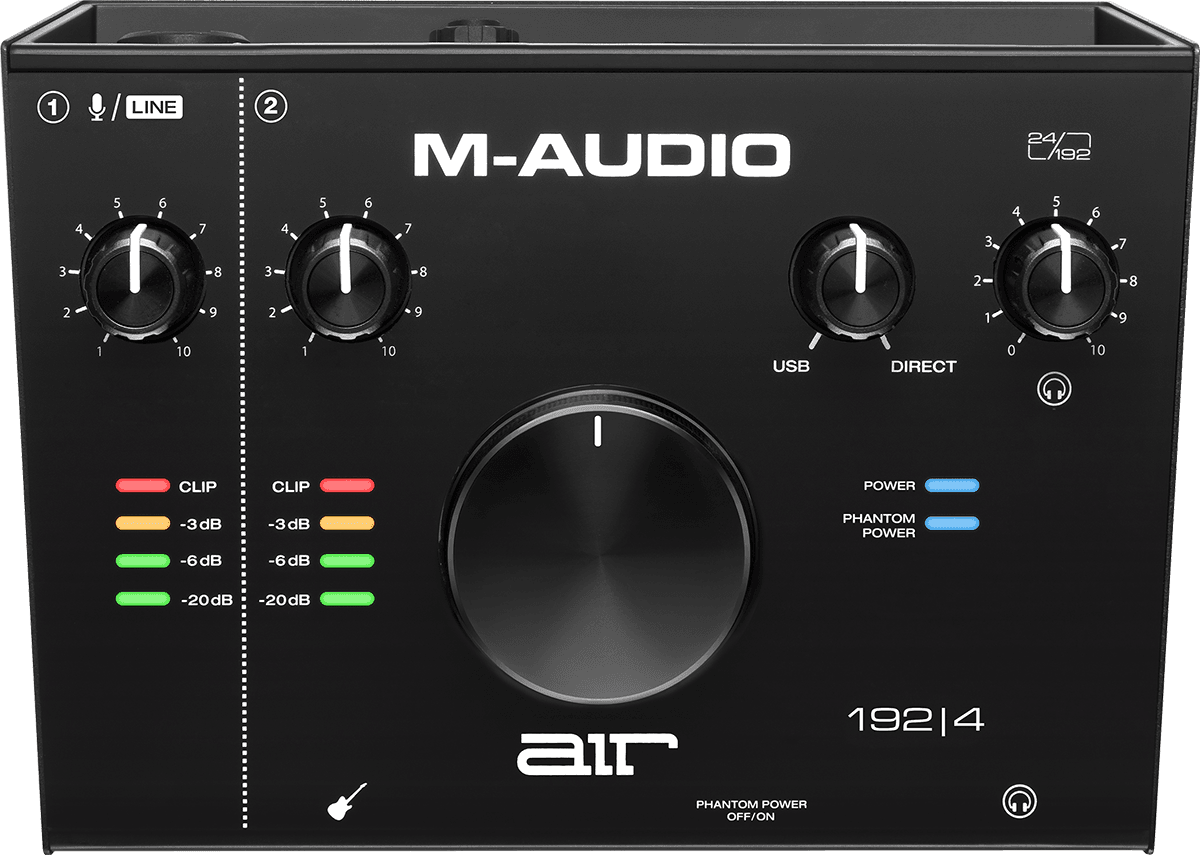 M-AUDIO - AIR192X4SPRO Pack interface + micro + casque