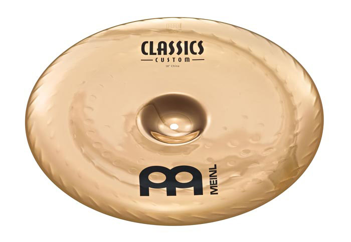 CYMBALE MEINL Classic Custom China 18, Splash Trash 12, Alliage bronze B10, Finition brillante