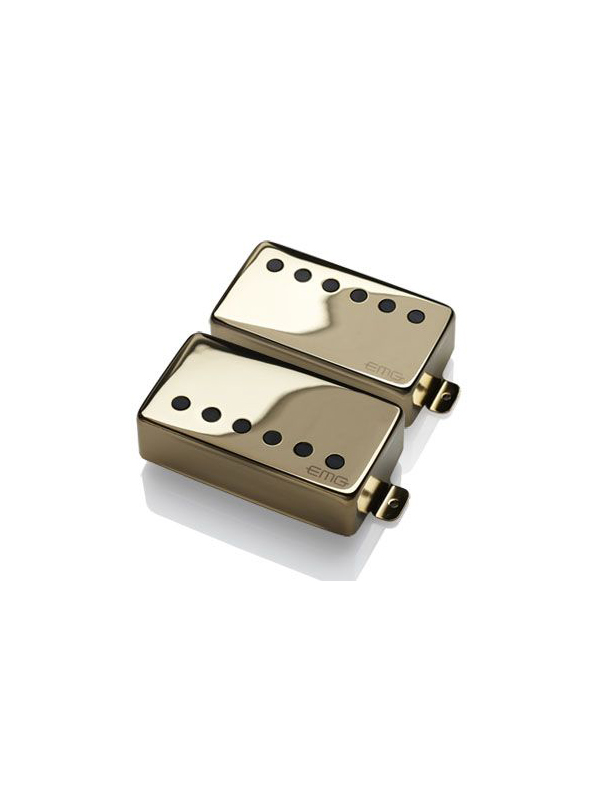 Micros EMG Set humbuckers 57/66, micros actifs - Gold