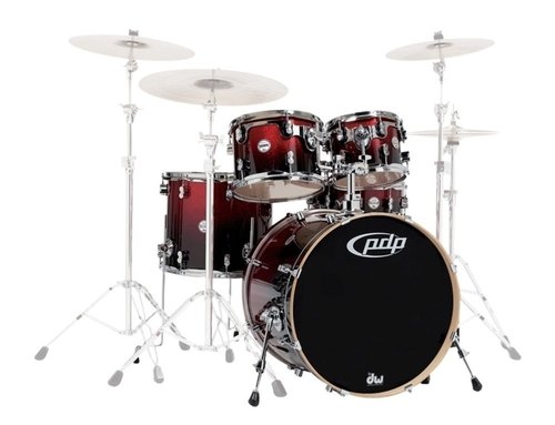 BATTERIE PDP BY DW CONCEPT MAPLE SHELLPACK CHERRY STAIN