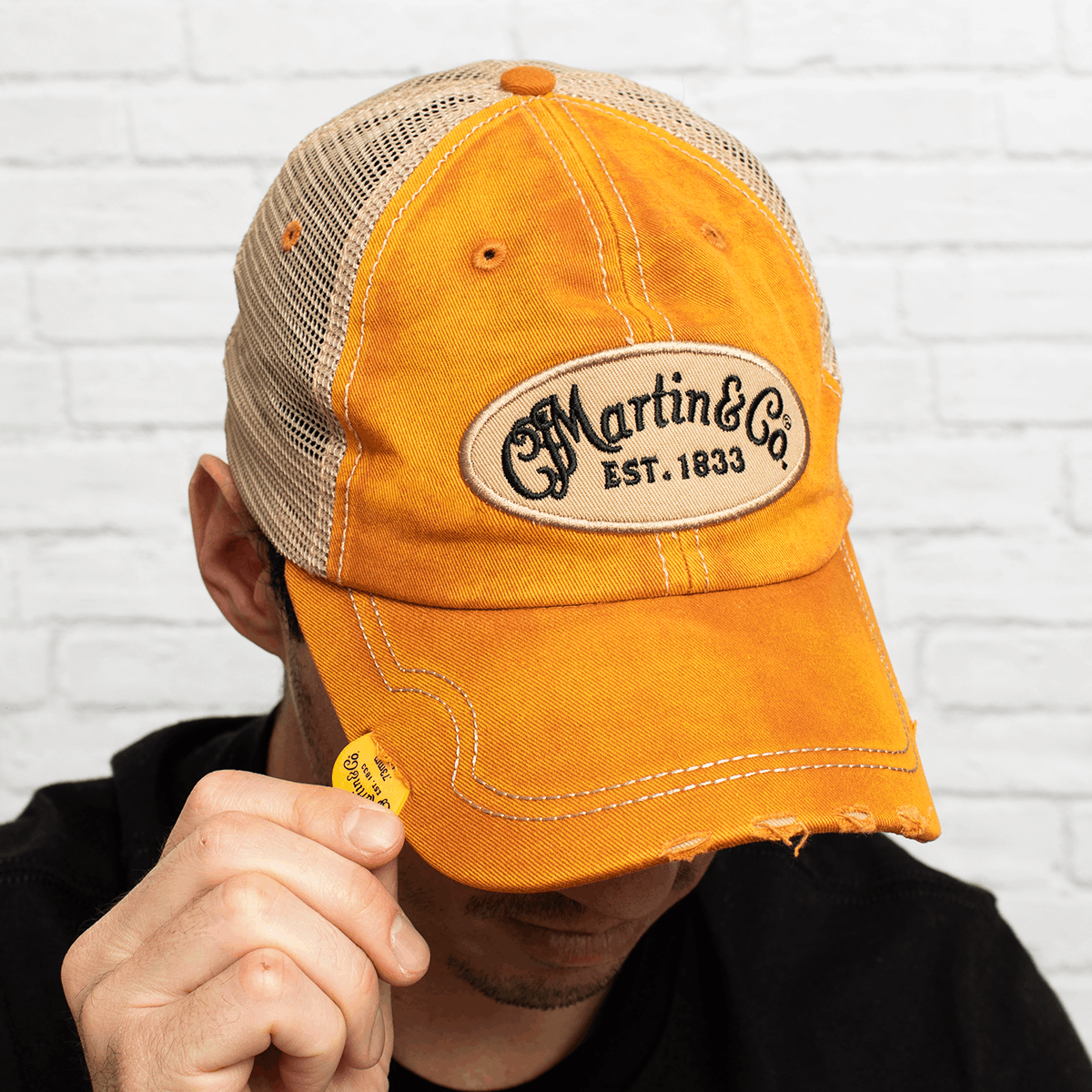 CASQUETTE MARTIN ORANGE SUPPORT DE MEDIATOR