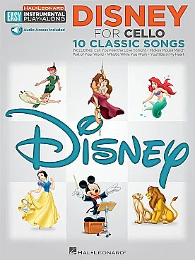 DISNEY : 10 CLASSIC SONGS CELLO