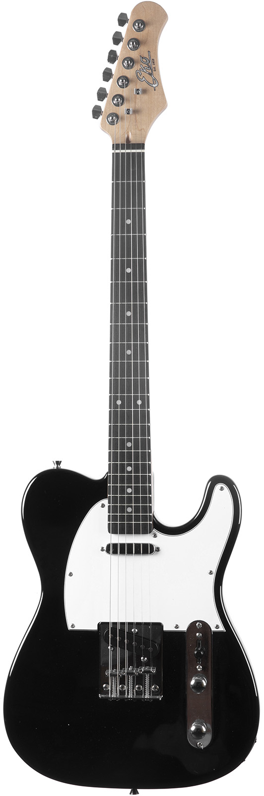 Guitare EKO TL300 BLK Type Tele Vintage Black