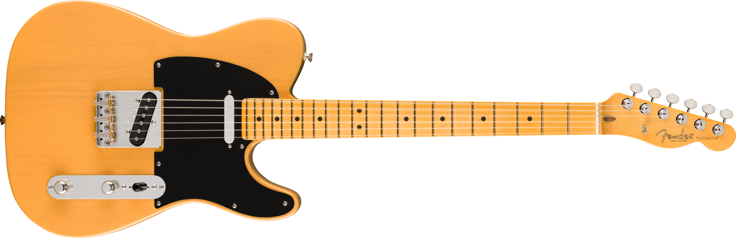 Guitare FENDER American Professional Classic Telecaster®, Maple Neck , Butterscotch Blonde