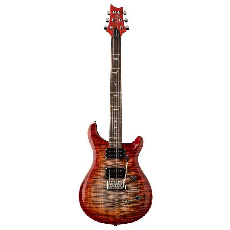 Guitare PRS SE Custom 24-08 Charcoal Cherry Burst